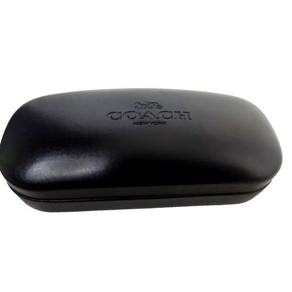 COACH Black Case AUTHENTIC Clamshell Eyewear EYEGLASSES Reading GLASSES Empty - Picture 5 of 6